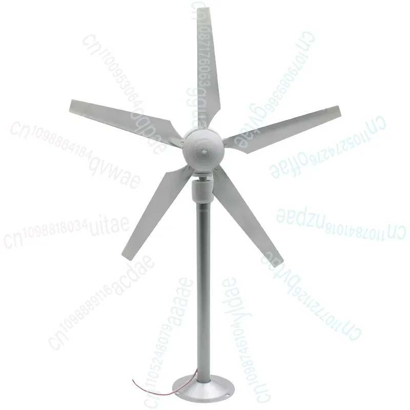 الجديد 5 شفرات توربينات الرياح الصغيرة نموذج ثلاث مراحل المغناطيس الدائم فرش العلوم والتعليم في الهواء الطلق طاحونة لتقوم بها بنفسك