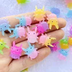 20pcs New resin Mini cute cartoon bicolor bug flat back Cabochon Scrapbook Kawaii DIY Embellishments Accessories