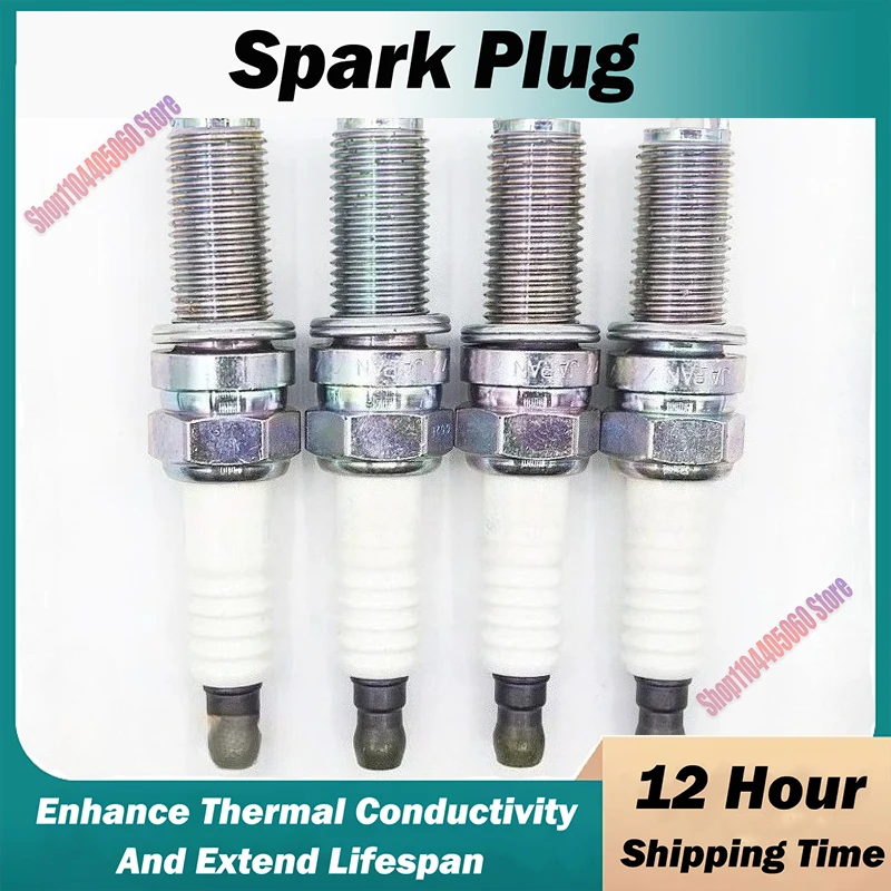 

ILKR7B8 1822A011 4pcs 1989 Brand New Laser Iridium Platinuim Spark Plug For Mitsubishi Outlander EX Pajero Sport 3.0L 6B31