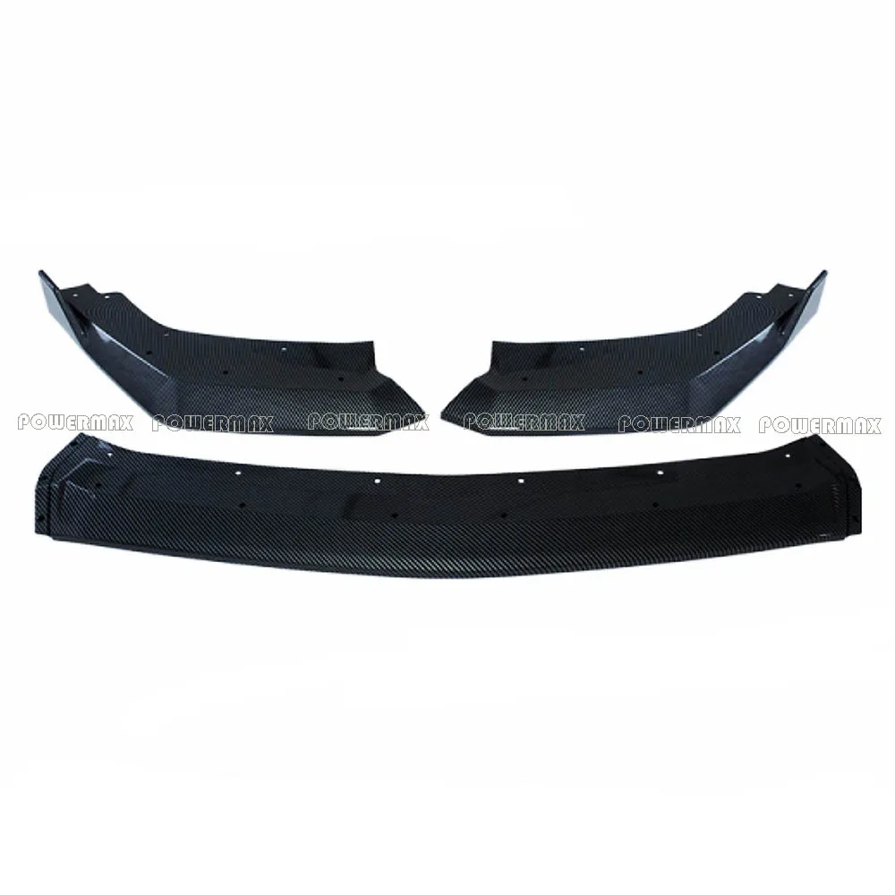 

2024 Ford Mustang High Quality ABS Plastic Front Lip Splitter New Condition Upgrade Front Bumper