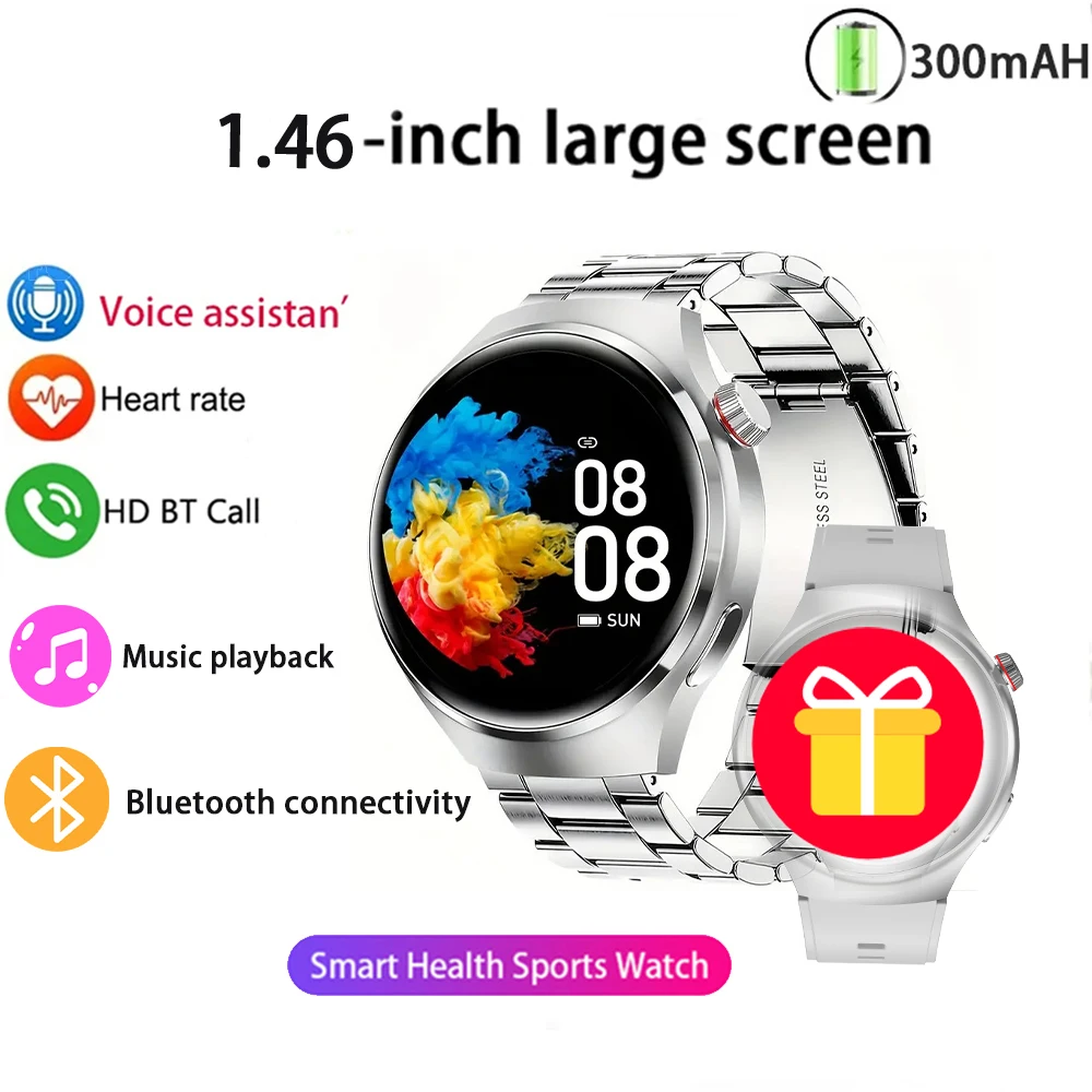 2025 New Men Smart Watch NFC Watch S10 Pro GPS 360*360 HD Screen AMOLED Heart rate BT Call Health Monitoring Women Smartwatches