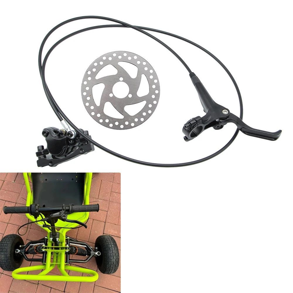 

Комплект гидравлических дисковых тормозов, 140 мм, роторный масляный суппорт, пластина для 80CC, картон дроссельной заслонки, вездеходный UTV, горный велосипед