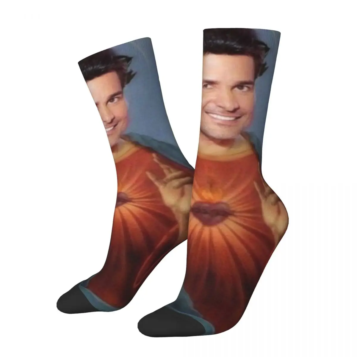 New Male Men Socks Casual Jesus Chayanne Sock Polyester Sport Women's Sock Spring Summer Autumn Winter