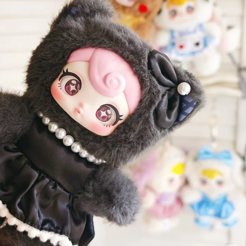 حقيقية Sunycoco الأرنب المتمردين الحبيب سلسلة لطيف صندوق أعمى دمية الفينيل أفخم دمية نموذج صندوق غامض حقيبة قلادة مفاجأة