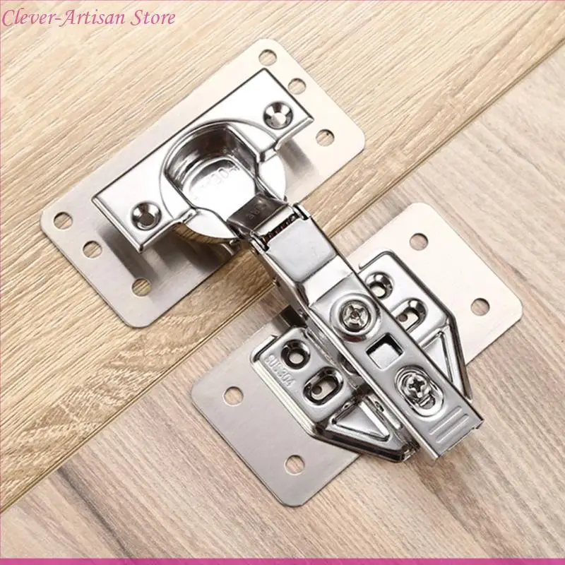 E06B Hinge Fixing Plates Door Hinge Repair Bracket for Household Woodworking Repair