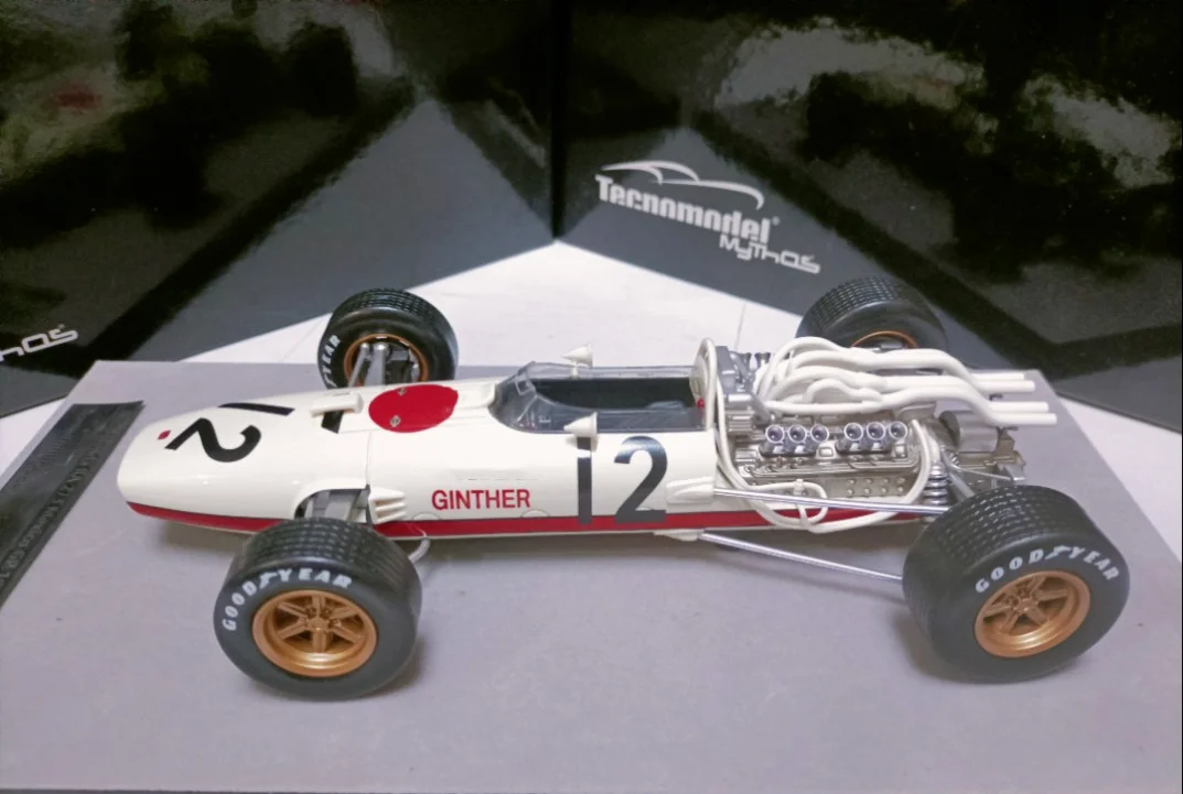 Tecnomodel 1:18 RA273 #12 Mexican GP 1966 Simulation Limited Edition Resin Metal Static Car Model Gift