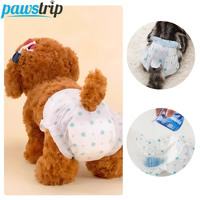 10PCs/Pack Female Dog Diapers Disposable Pet Diapers for Cats Female Dog  Breathable Absorbent Menstrual Trousers Dog Accessory
