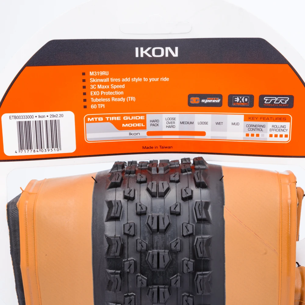 MAXXIS IKON Folding MTB Bicycle Tire 26x2.20 27.5x2.20 29x2.20