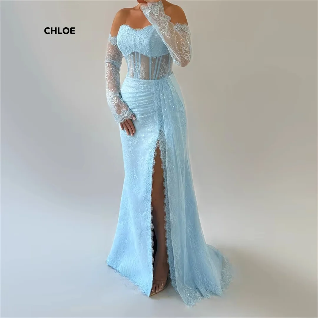 

Line A Elegant Gown Off the Shoulders Ball Gown Luxury Dress Custom Made Short Sleeves Wedding Party Dress Woman 2025 Dresses