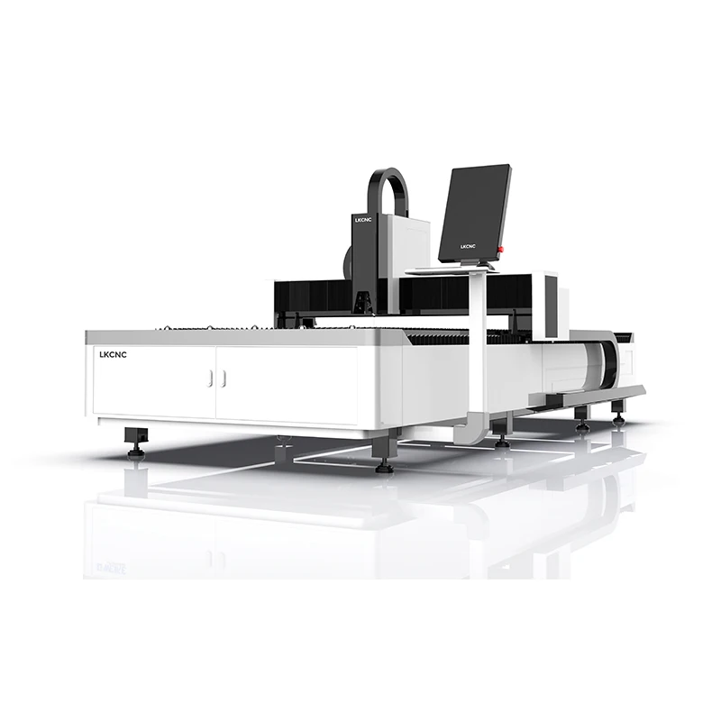 آلة قطع الألياف المدمجة ذات السعر التنافسي وتبريد المياه ورش عمل صغيرة ومقابض الصفائح المعدنية AI