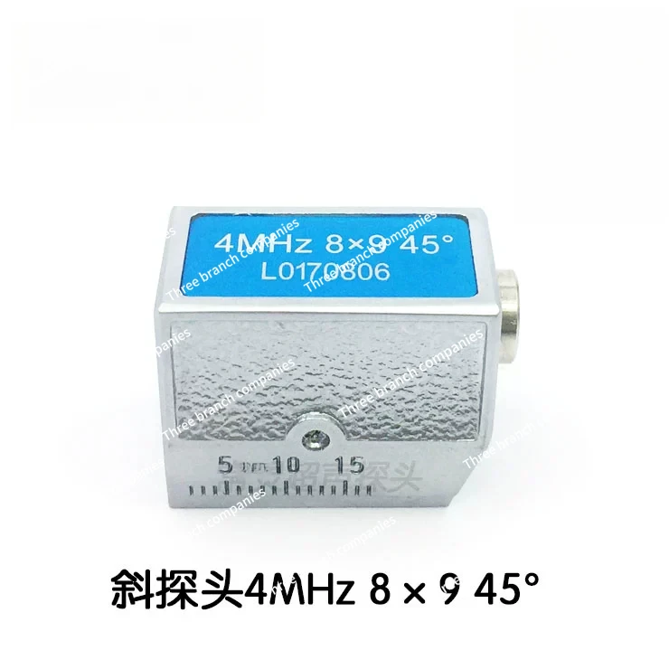 

Flaw detector oblique probe 4MHz8x9 45 ° 60 ° 70 ° Steel structure weld non-destructive testing UT