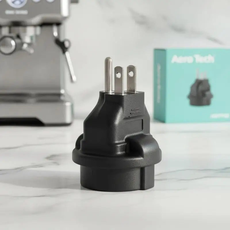 US to EU Travel Plug Converter CE Certified NEMA 5-15P to CEE7/3 Schuko Adapter for Family Trip Daily Use