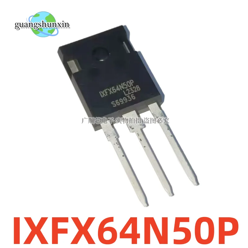 

10 шт. новый оригинальный IXFX64N50P IXFX64N50 TO-247 MOSFET в реальном времени фото для прямой съемки