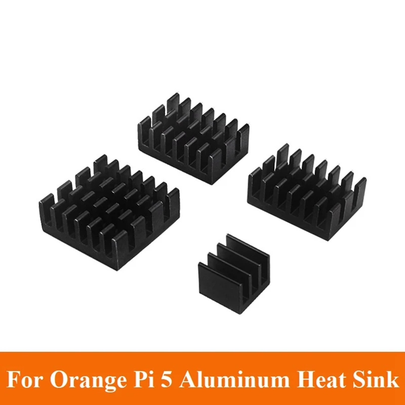 For Orange Pi 5 Motherboard Heat Sink 5Th Generation Development Board Cooling Heat Conduction Heat Sink With Adhesive