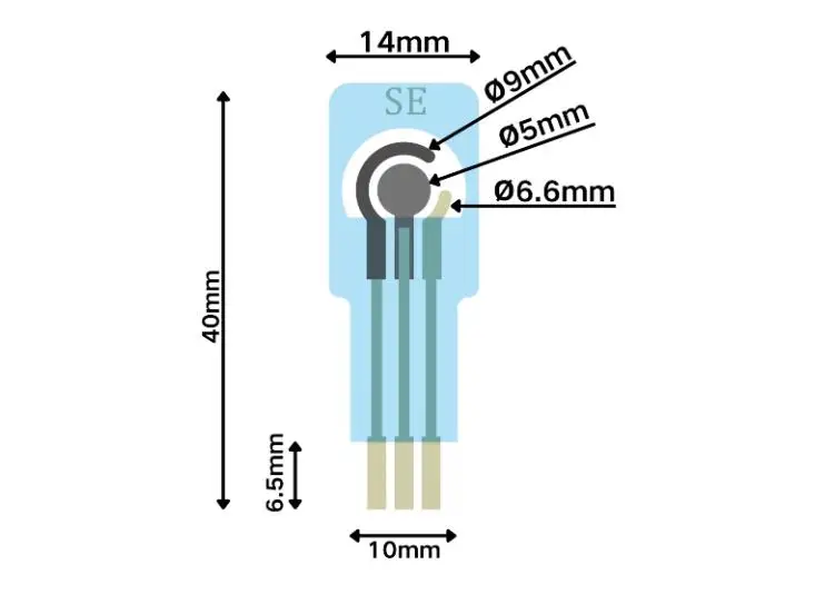 HY-PC101 High-performance Screen Printing Carbon Electrode Electrochemical Sensor SPEC