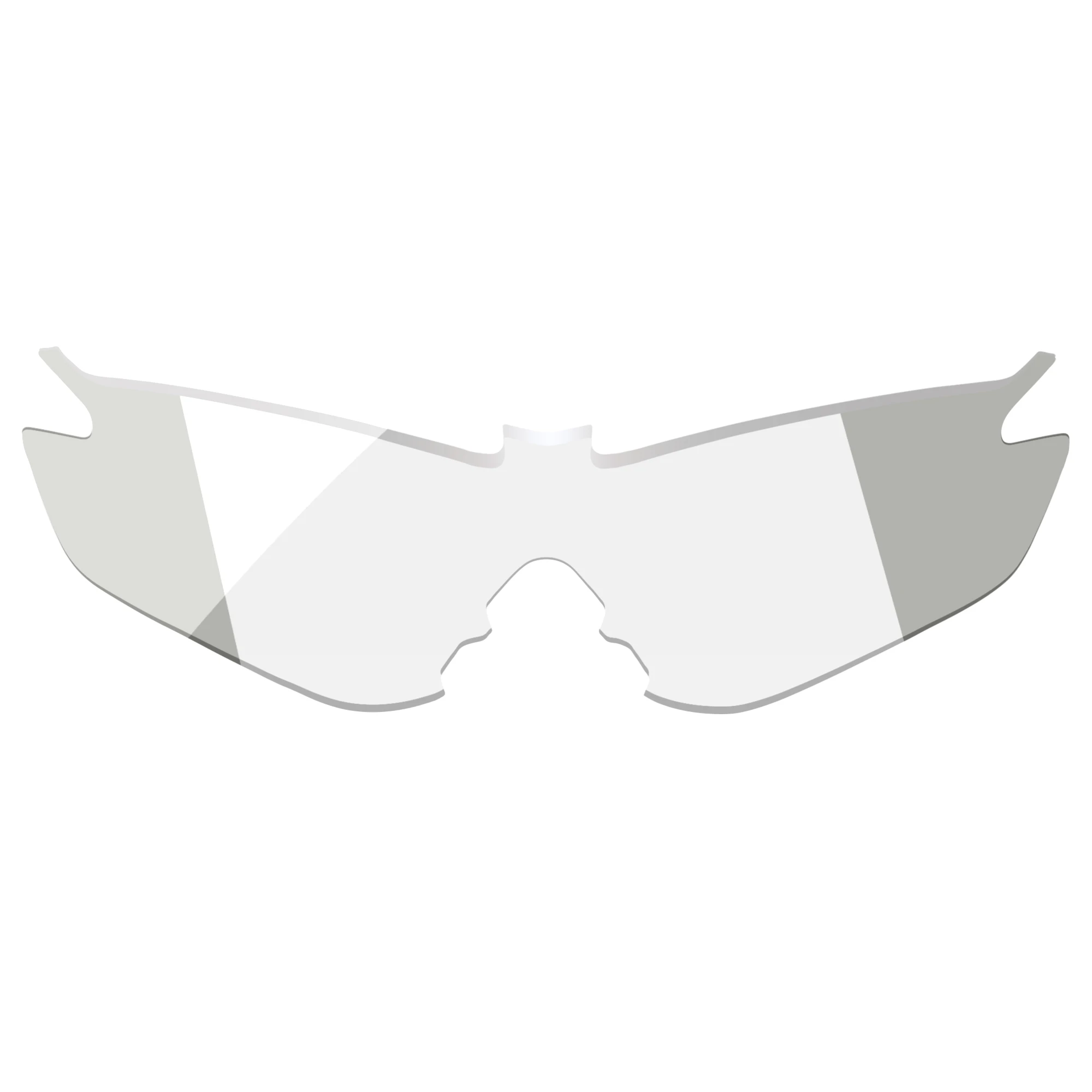 OOWLIT Non-Polarized Lenses Replacements For Rudy Project Tralyx Sunglasses-Eclipse Grey Photochromic