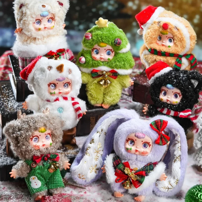 

Рождественские подвески Mm Milk Candy, серия плюшевых глухих коробок, милое украшение, изысканный подарок для девочки, милая кукла, модная для рождественского подарка