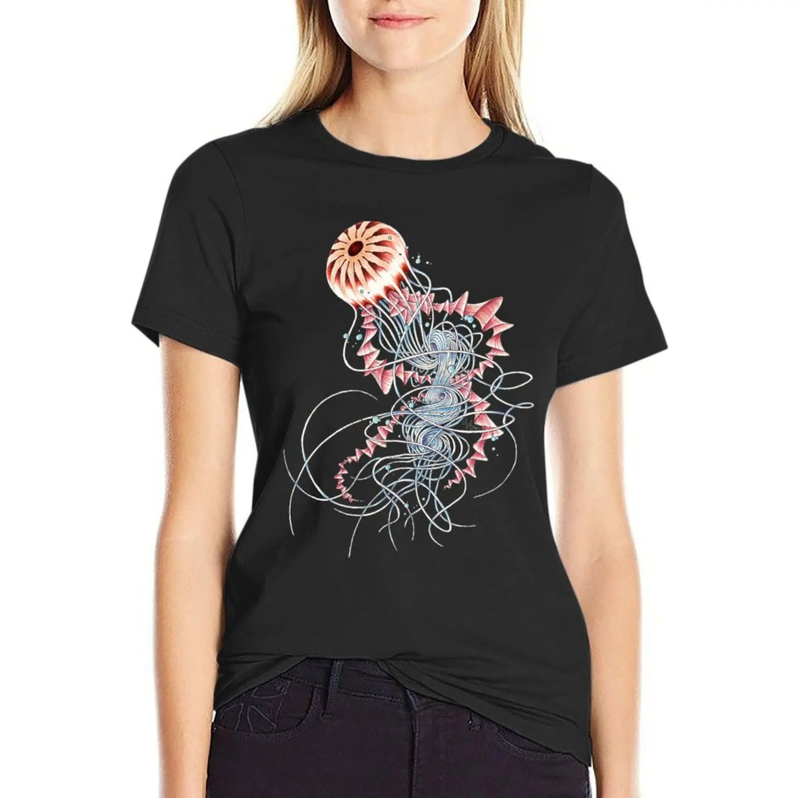 

Chrysaora hysoscella T-Shirt Aesthetic clothing vintage clothes t-shirts for Women loose fit