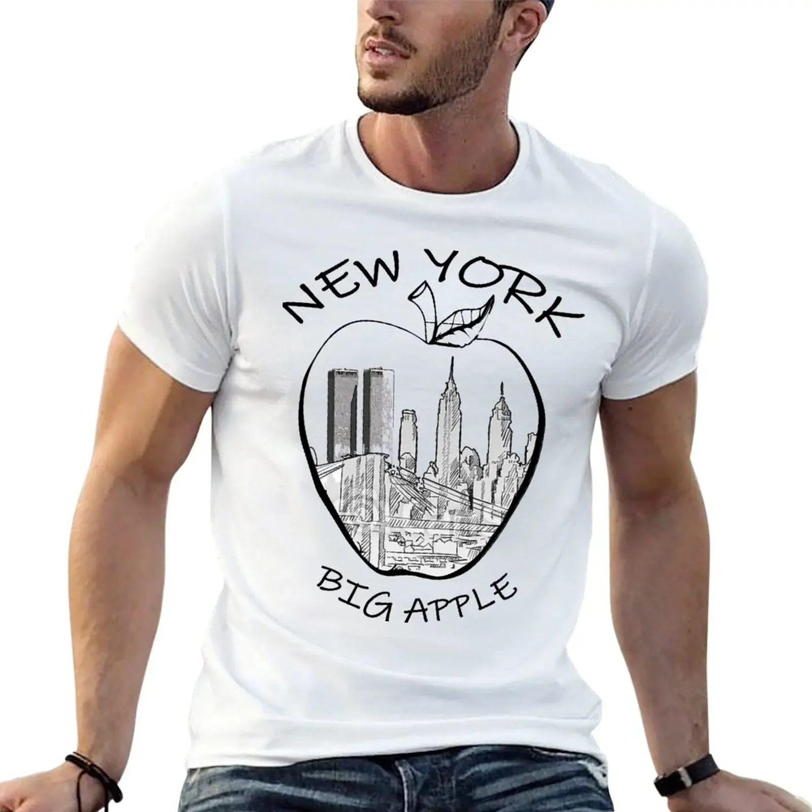 Carrie's New York Big Apple T-Shirt aesthetic clothes animal prinfor boys sublime t shirts for men graphic