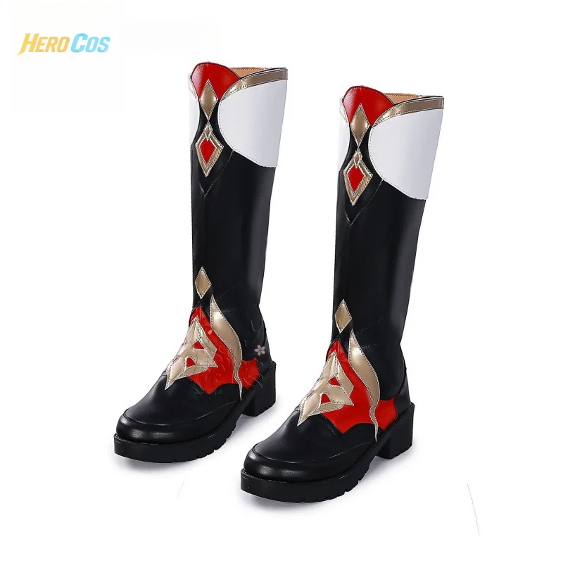 أحذية جينشين إمباكت داليا التأثيرية لعبة شخصية أنيمي الدعامة للهالوين كرنفال حفلة بطل كوس