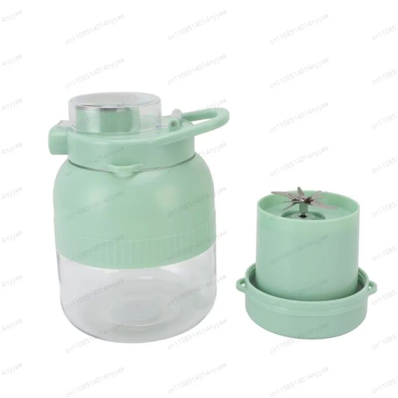 

Портативный блендер 500 мл, электрический персональный блендер для коктейлей и смузи, портативная соковыжималка, перезаряжаемая.