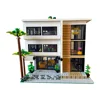 MOC 모듈형 현대 주택 V2 빌딩 블록 모델 현대 주택 V2 모듈형 대체 빌드 2x31153 벽돌 조립 어린이 장난감 1