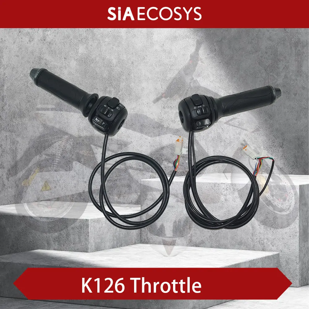

Дроссельная заслонка для электрического скутера SIAECOSYS K126 с комбинированным переключателем подходит