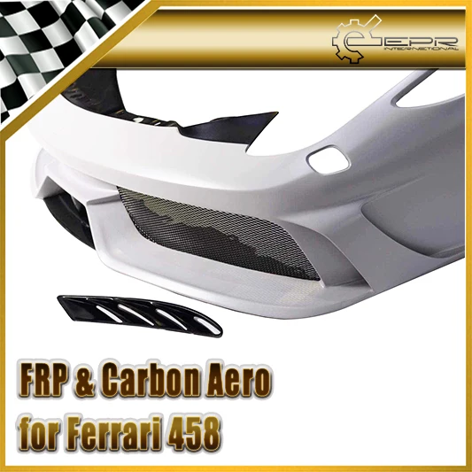 

For Ferrari 458 Speciale Style Front Bumper - Speciale-Inspired Race-Ready Look, Perfect Fit for 458