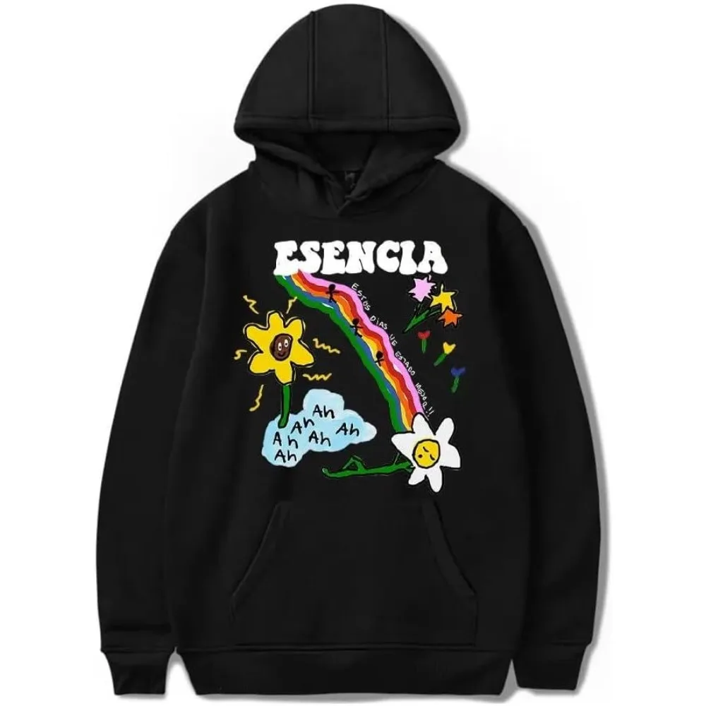 

Humbe Esemcia Flor Acostada Tour 2024 Merch Hoodies Unisex Hooded Sweatshirt Casual Clothing