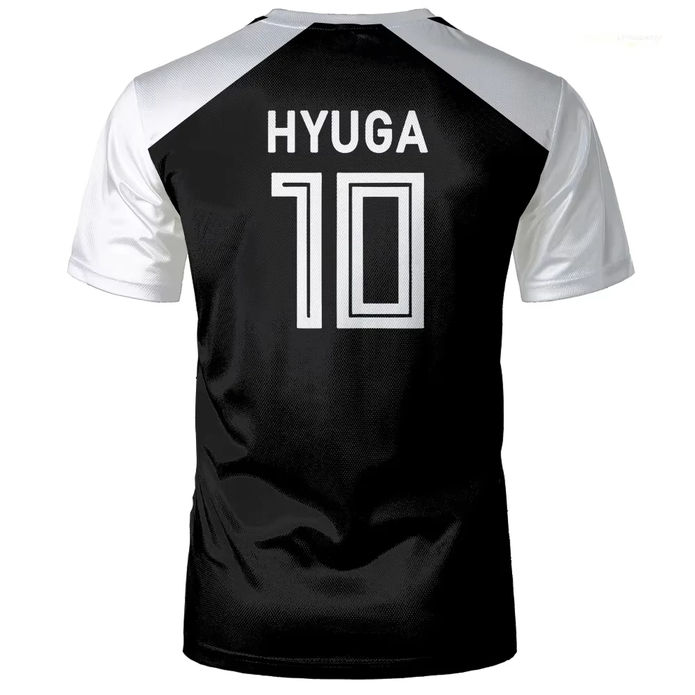 Captain Tsubasa Anime T-Shirt Hyuga Cosplay Kurzarm 3D-Druck Fußballtrikot für Herren T-Shirt Sommer Sport Kinder/Erwachsene Tops – Detail 7