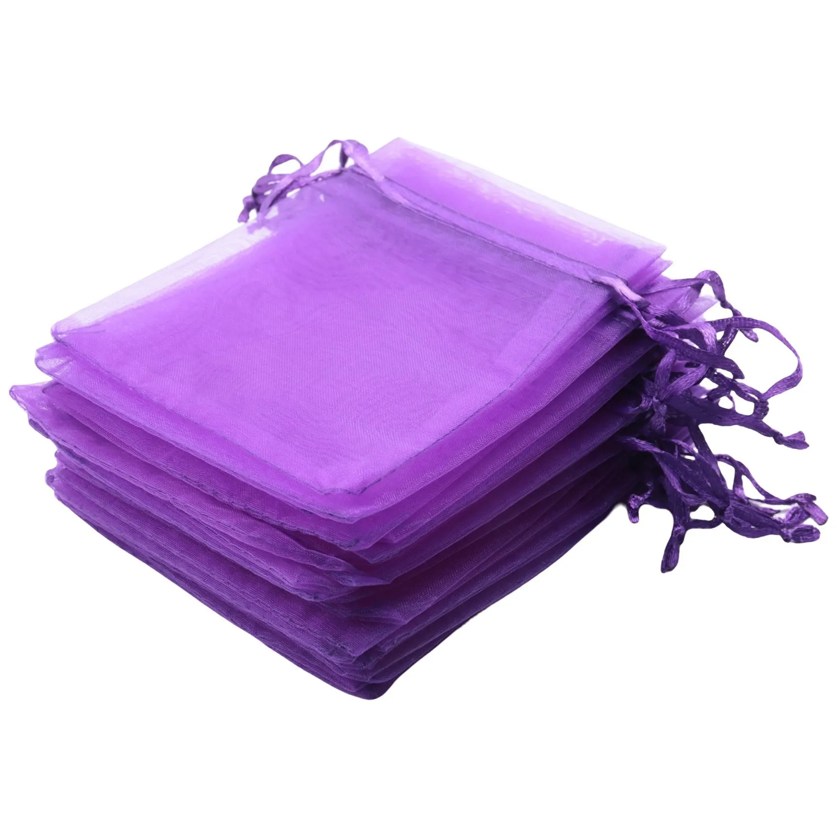 ABQR 30-шт Подарочный пакет Мешочек для ювелирных изделий из органзы