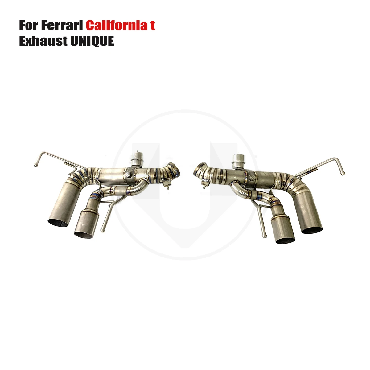 

UNIQUE Designs 2009-2015 Ferrari California t 3.9T TC4 titanium sports Valved Exhaust System