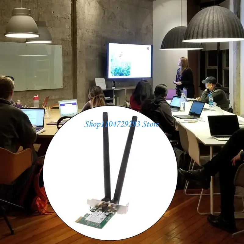 Y2GD 300Mbps การ์ด WiFi Atheros AR9280 Adapter Wireless Card Dualband 300m สำหรับเดสก์ท็อป