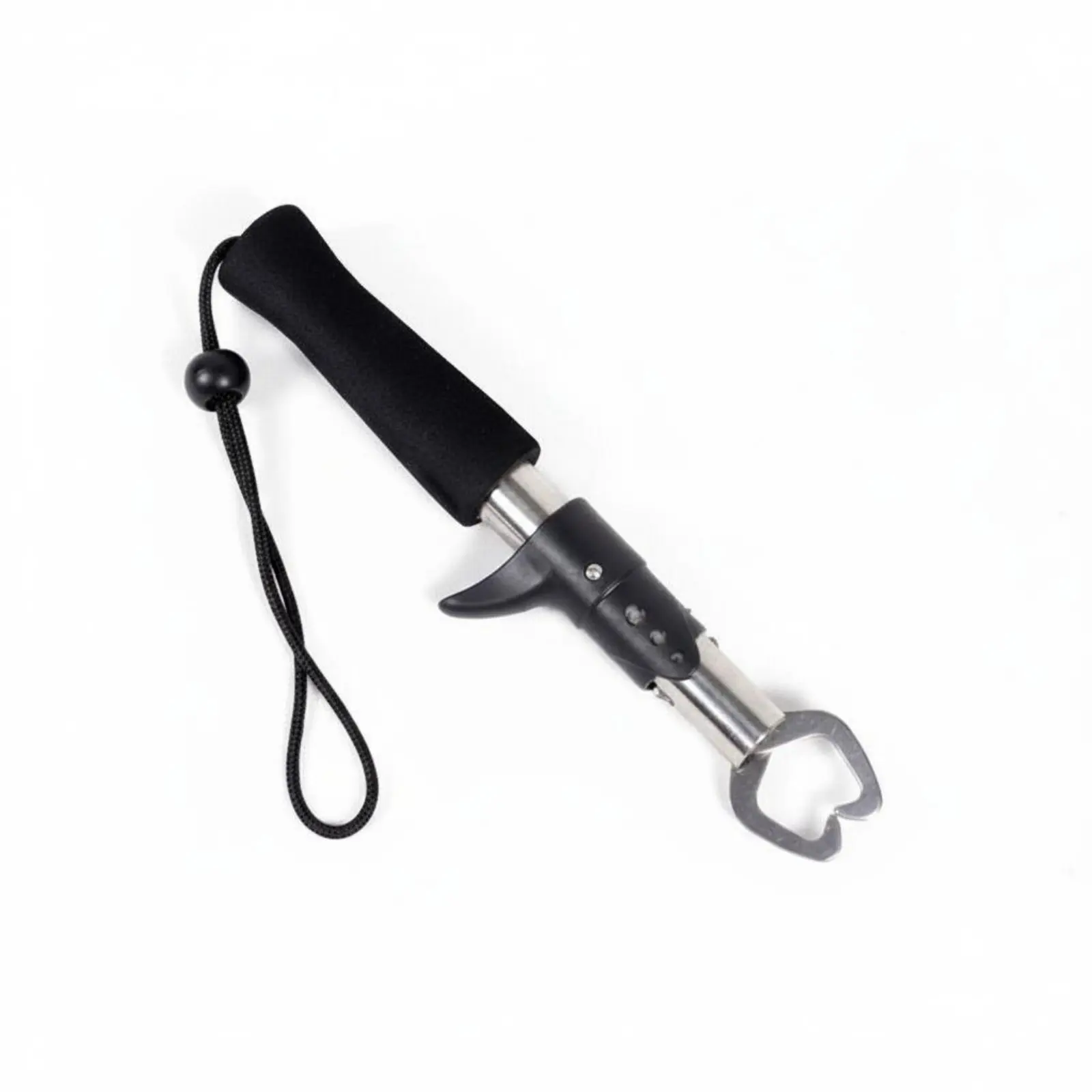 

Захват для рыбы из нержавеющей стали, одноручный, для ловли на приманку, с нескользящей рукояткой из пеноматериала