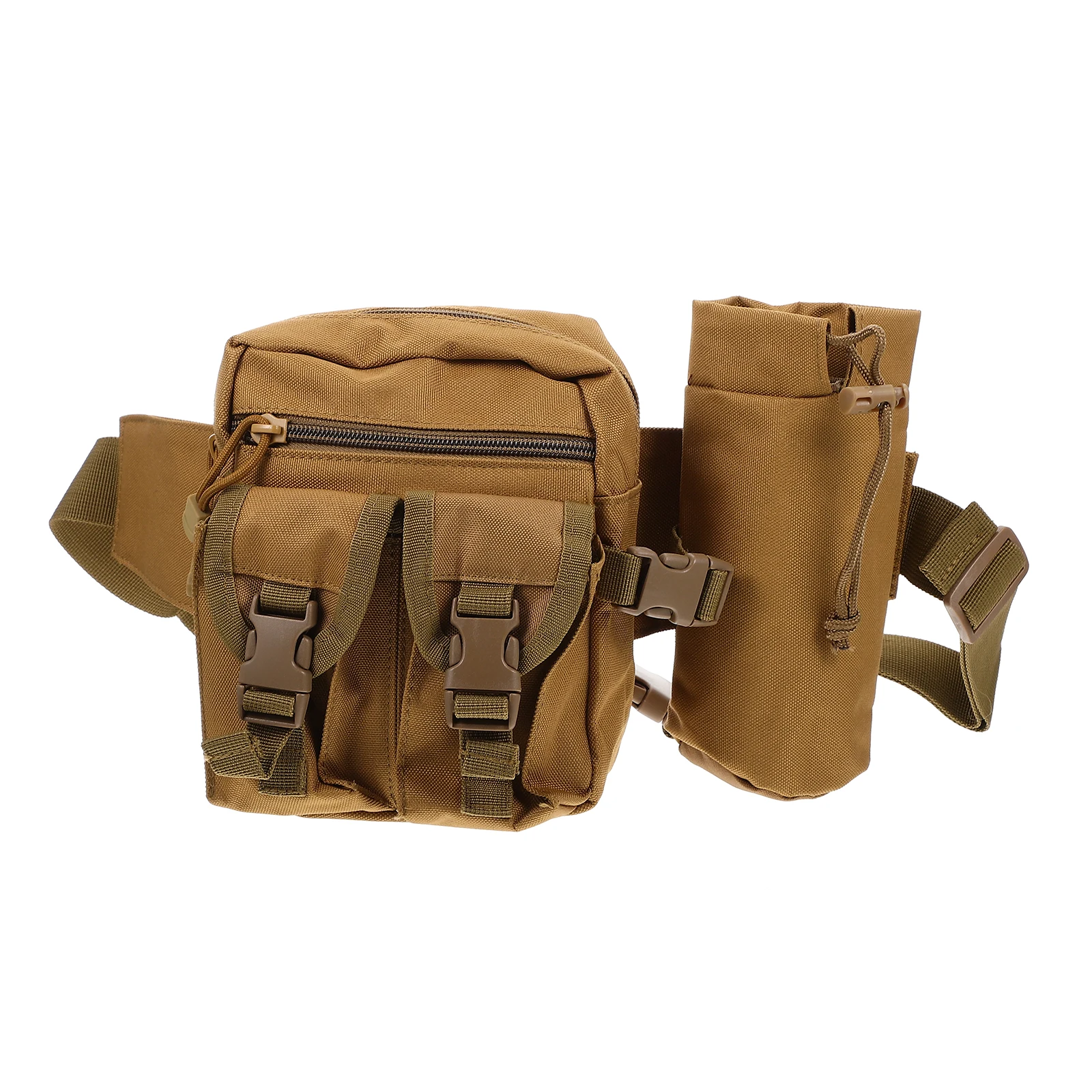 

Outdoor Water Bottle Waist Bag Carrier Pouch Storage Container Holder Nylon Kettle Lightweight Hiking Camping Trekking