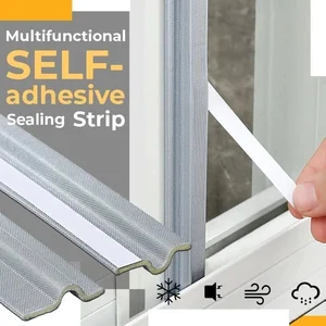 Acoustic insulation Foam Seal Strip window, windproof, soundproof, cotton, filler gap, sliding door and windows, 40m 6 Main Door Protector Sales - №5