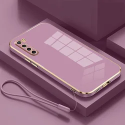 For Realme XT Case Luxury Square Plating Realme XT 730G Phone Case RMX1921 ShockProof Soft Silicone Back Cover Realme XT Fundas