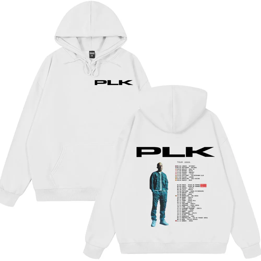 PLK Inspired Rapper Portrait Tour Date List Hip Hop Concert Print Hoodie Men Women Retro Music Pullover Sweatshirt Casual 2026