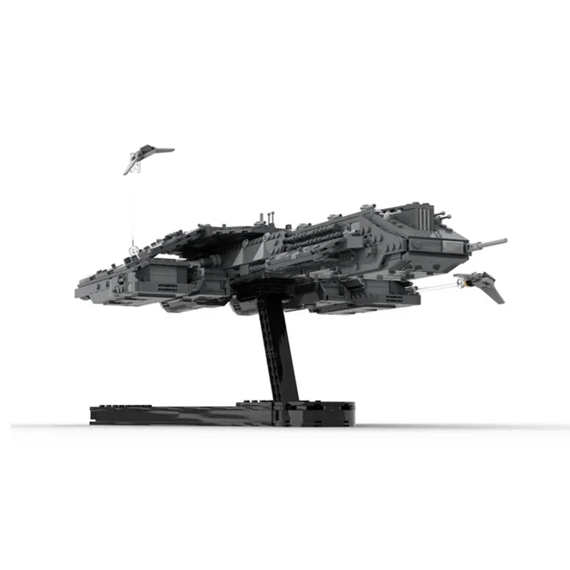 Space Warship Model Deep Space Carrier Moc Building Blocks DIY Assembly Famous Toys For Childr Holiday Gifts Technical Bricks