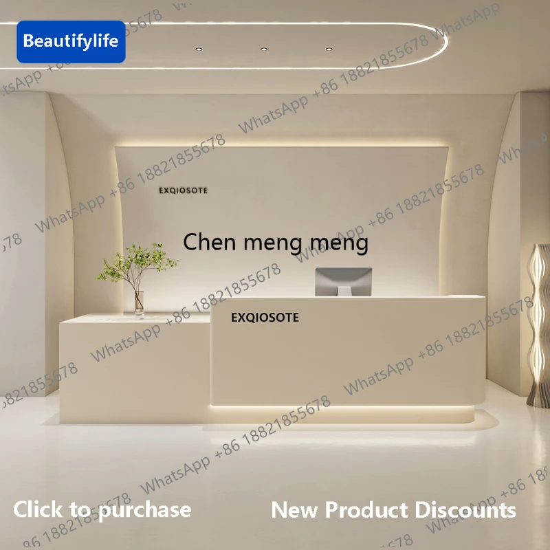 

C85 Промышленные стойки ресепшн для церквей, ресторанов, банков, профессиональные, эстетичные, для приема клиентов