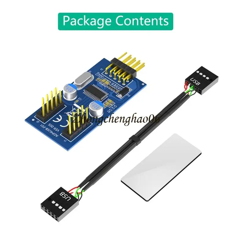 Płyty główne USB2.0 9 PIN NOPER 1 do 2 Hubs Hubs Converters 601F