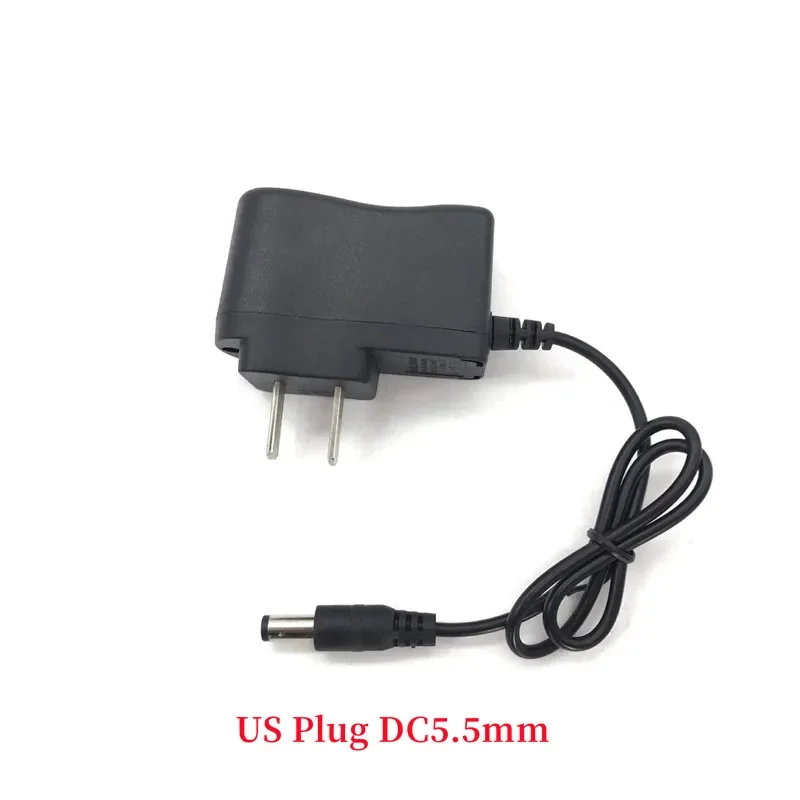 4.2V 0.5A 500mA 3.5/5.5mm AC charger Power Supply Adapter charger for 3.7V 18650 16340 flashlight torch lamp