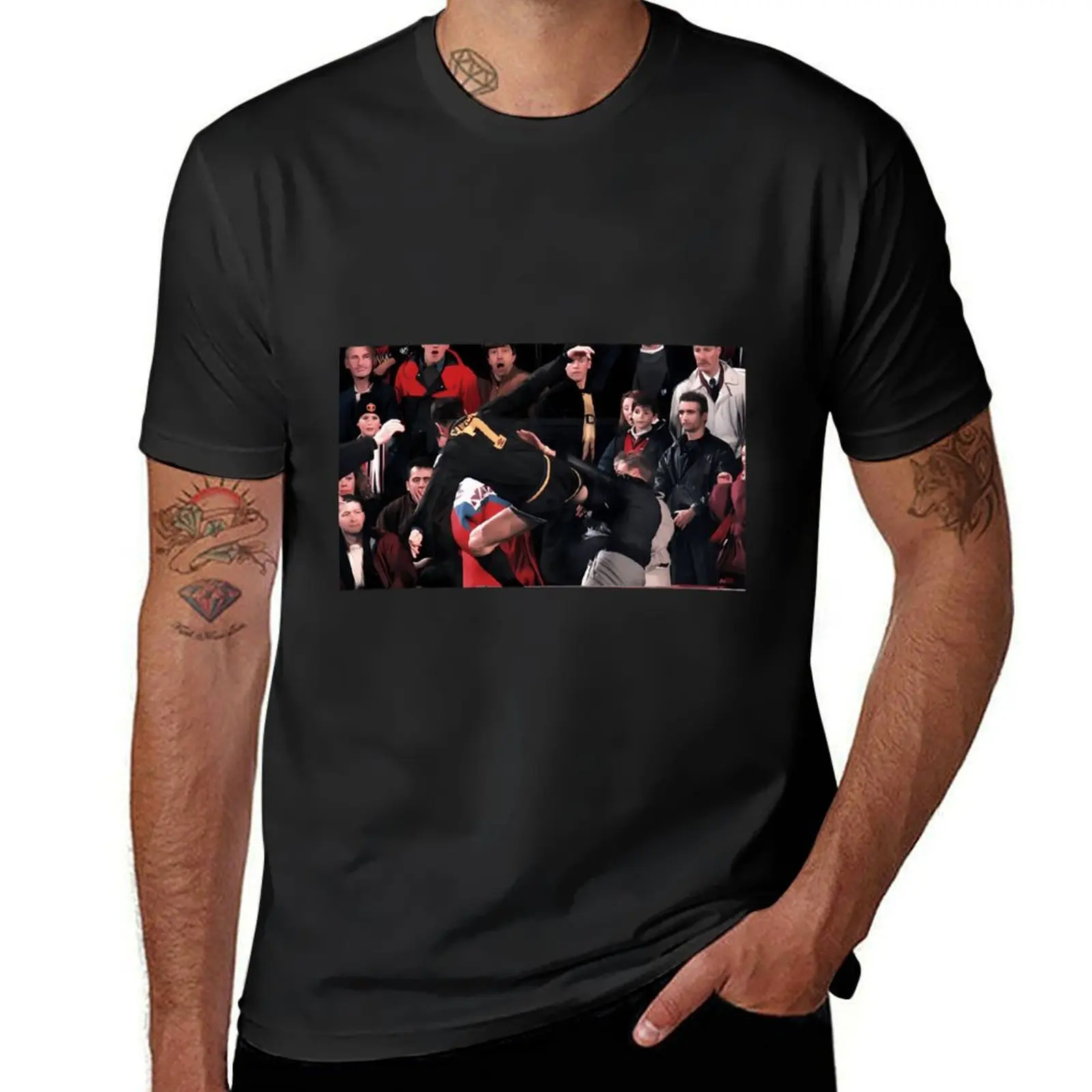 Cantona Kick T-Shirt anime plain blanks tees mens graphic t-shirts hip hop