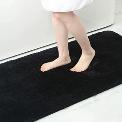 Bathroom Mat Super Absorbent Bathroom Floor Mat Anti Slip Bath Mat Bathtub Mat Soft Floor Mat Home Decoration