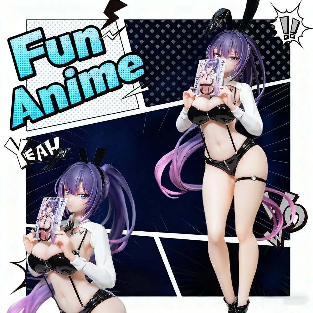 かわいいベアパンダユナ役バニーガールアニメフィギュアモデル装飾おもちゃ男の子コレクション誕生日プレゼント高品質