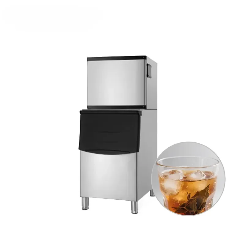 Commercial Ice Cube Machine | Portable Industrial Models 30/55/70/100/300/600 Kg/Day Easy to Operate Air Cooling Wholesale
