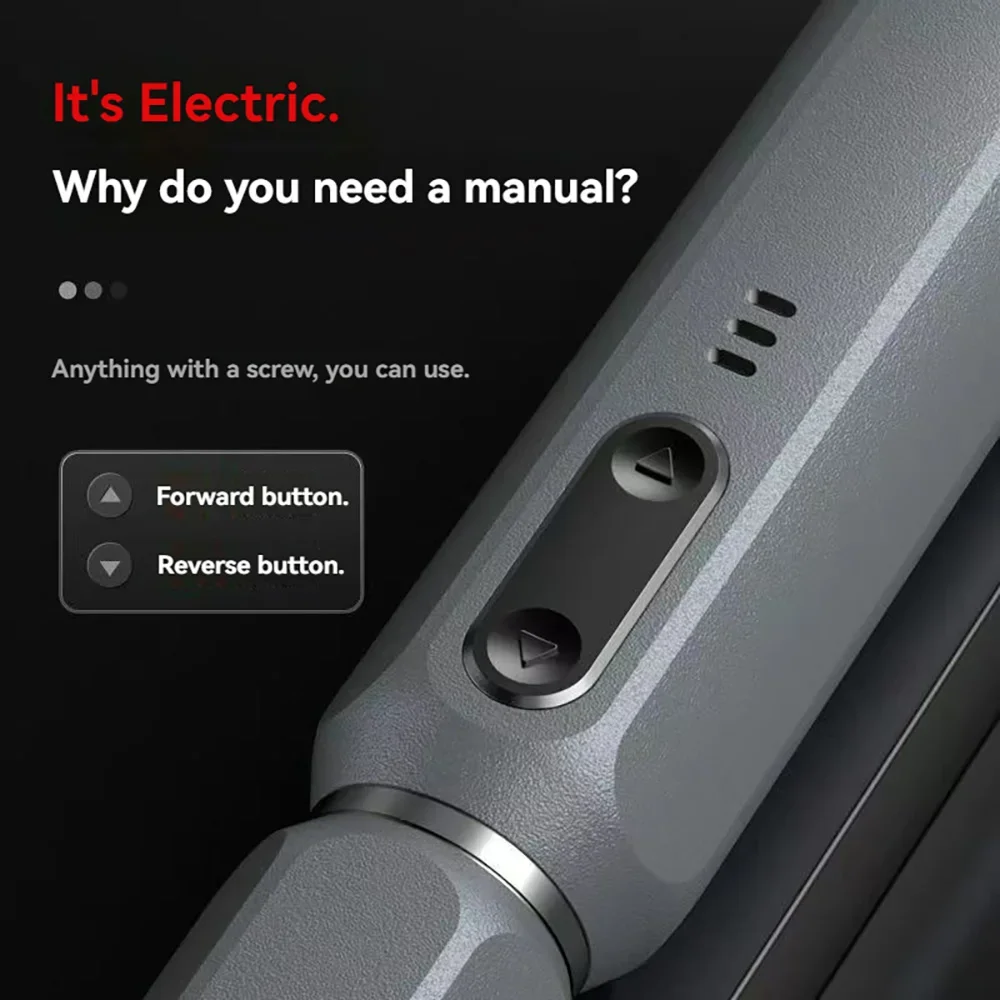 Mini Cordless Electric Screwdriver Manual/Auto Rechargeable Lithium Battery Household Small Electric Drill Screw Driver Bit Tool