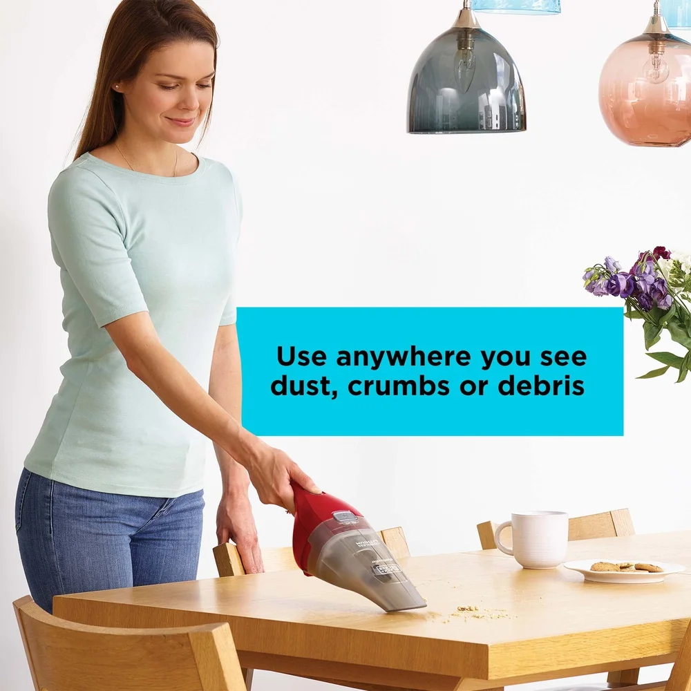 Беспроводной ручной пылесос, легкий портативный автомобильный очиститель для волос домашних животных, чаша для грязи без мешка, настенное крепление, зарядное устройство, легко чистится