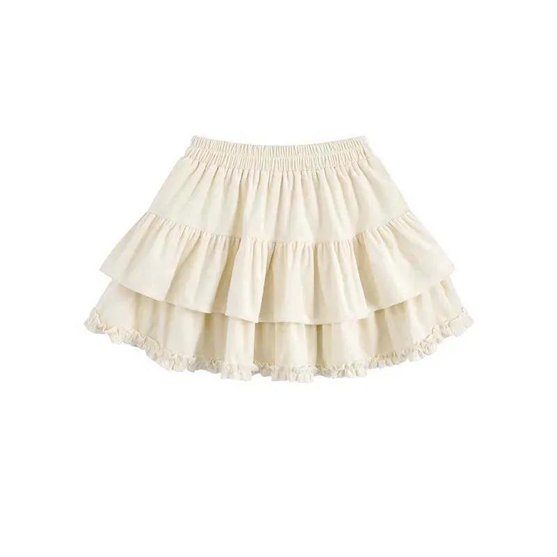 RAISE Mädchen Tüllröcke 2-14 Jahre Kinder Mädchen Spitzenbesatz Bubble-Mesh-Röcke Sommer Teenager Mädchen Rock Kleine Mädchen Leichter Rock – Detail 4