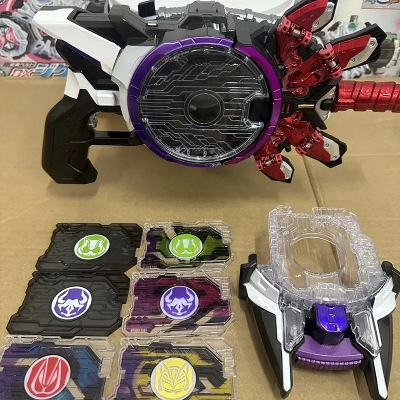 In Stock Kamen Rider Geats Pdx Mk2 Desire Driver Laser Raise Riser 6 Raise Cards Full Recognition Japanese Bgm For Show Fans